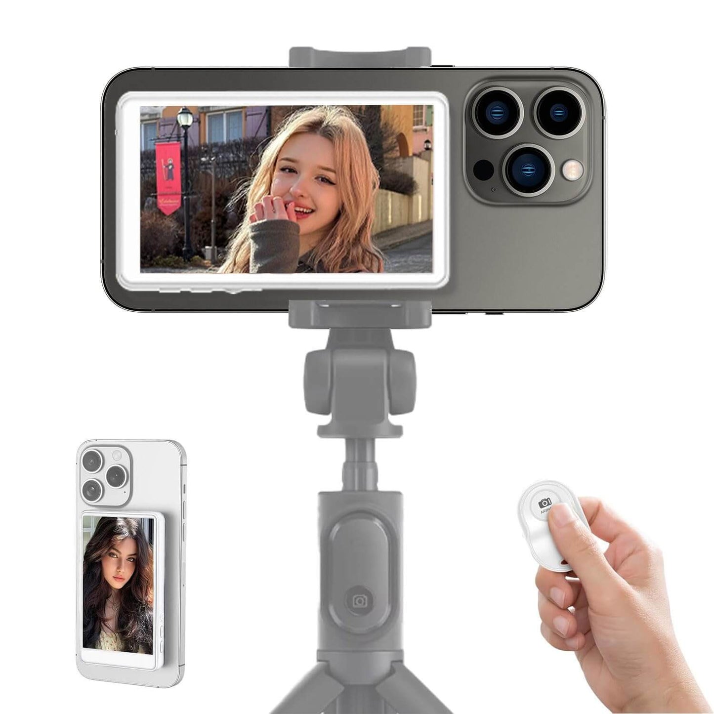 Selfie Monitor Screen - Smart Gizmo Tech