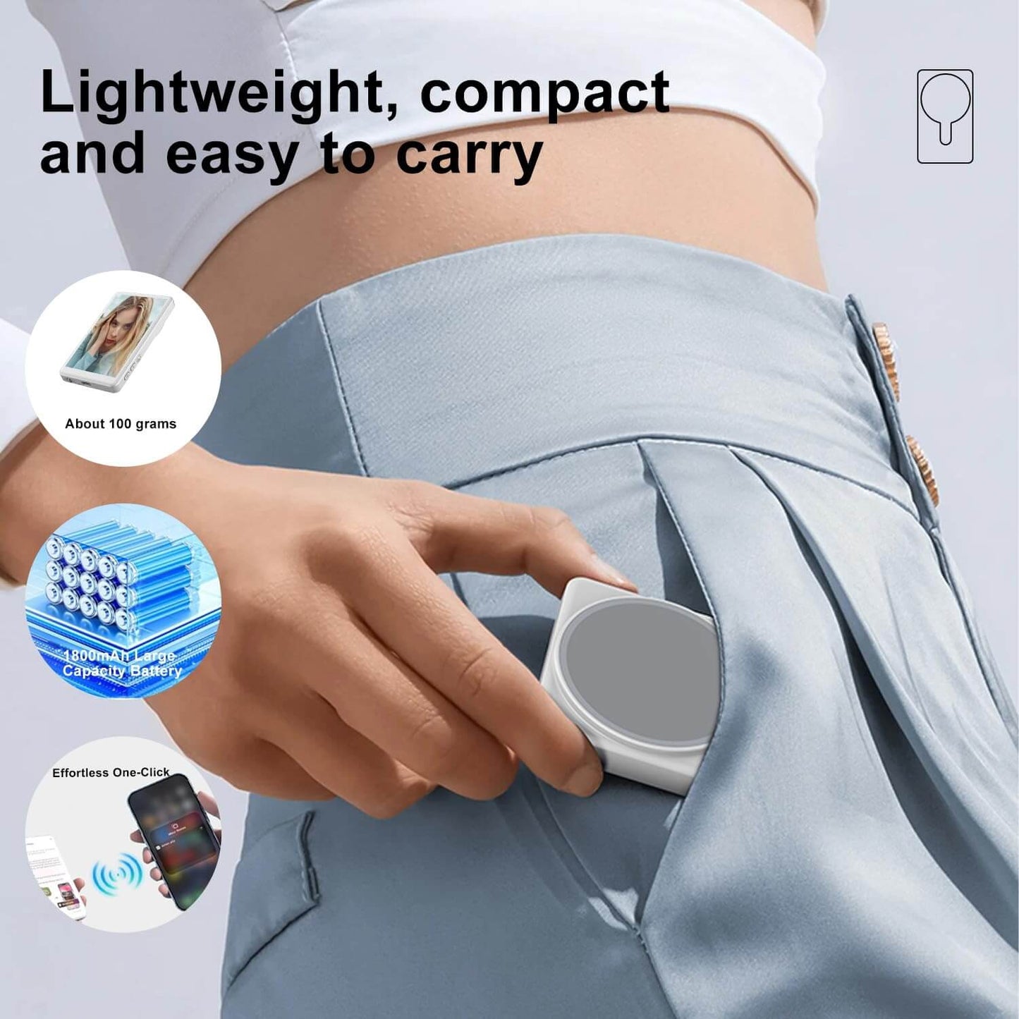 Selfie Monitor Screen - Smart Gizmo Tech