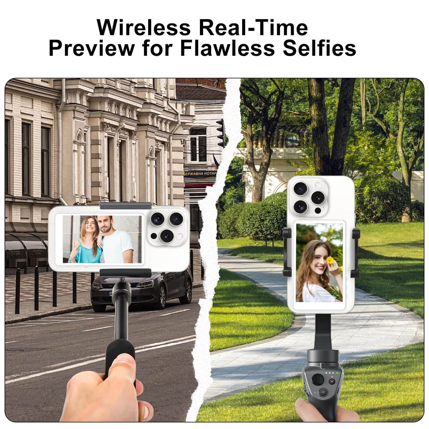 Selfie Monitor Screen - Smart Gizmo Tech