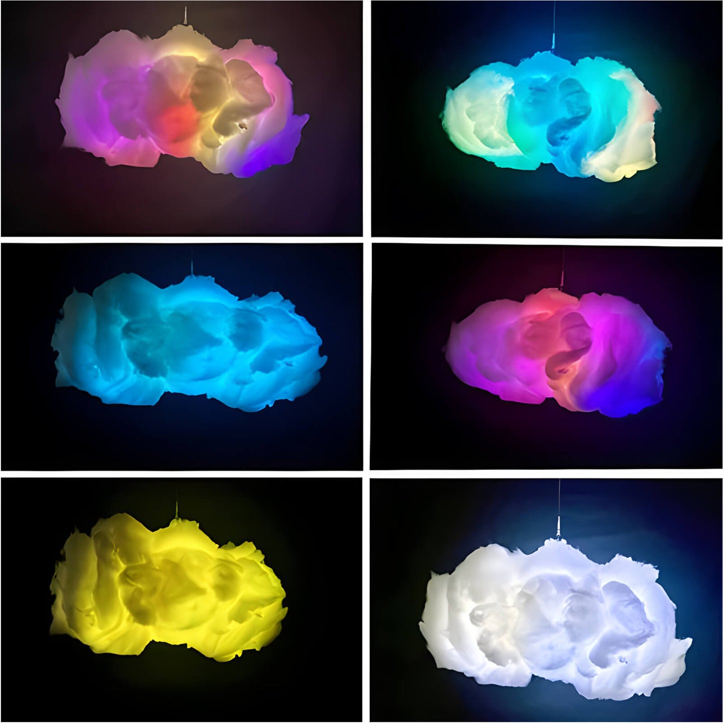 3D Big Cloud lightning Light Kit