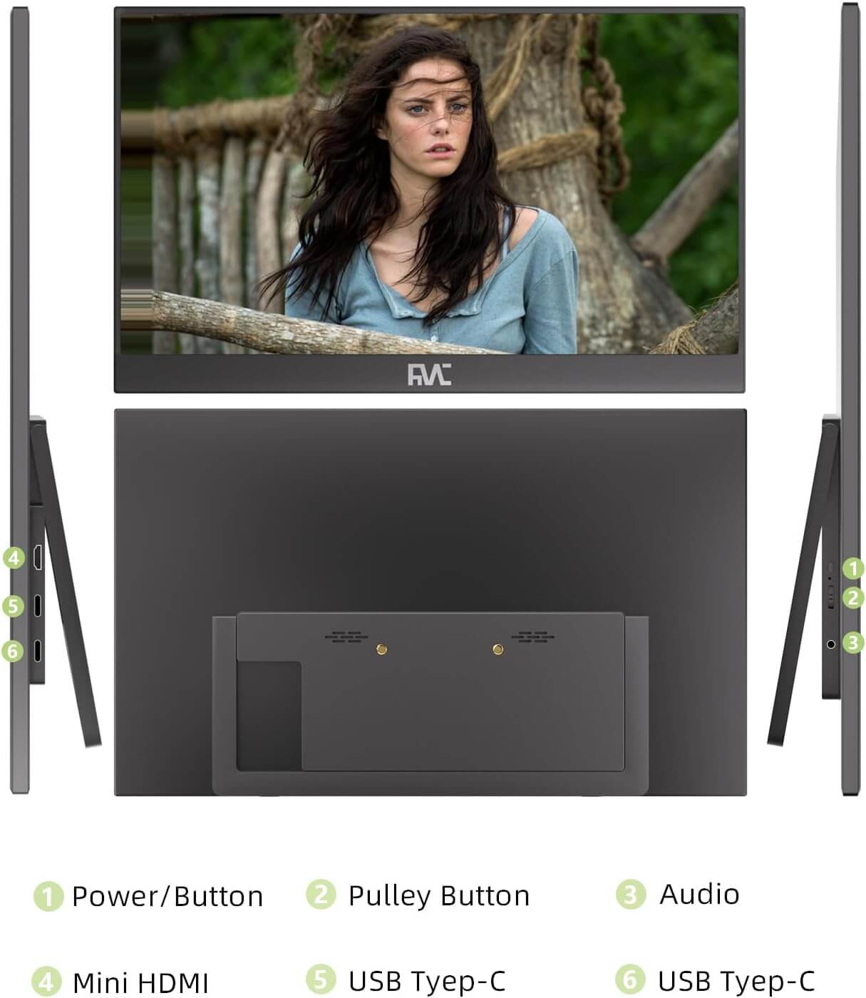 15.6 Inch Wireless Display Portable Monitor - Smart Gizmo Tech