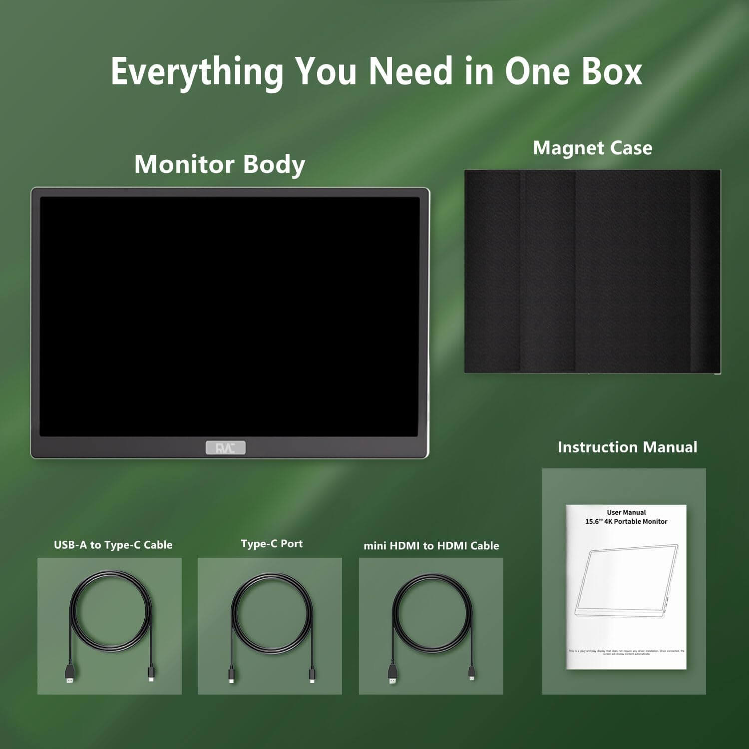 15.6 Inch 4K Portable Gaming Monitor with Touch - Smart Gizmo Tech