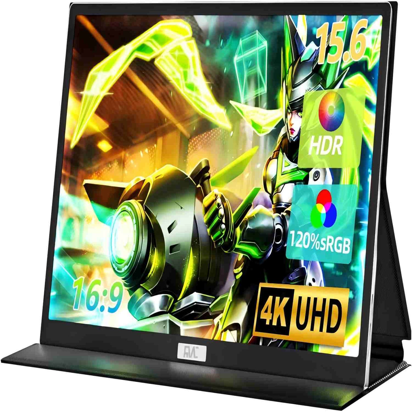 15.6 Inch 4K Portable Gaming Monitor with Touch - Smart Gizmo Tech