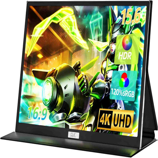 15.6 Inch 4K Portable Gaming Monitor with Touch - Smart Gizmo Tech