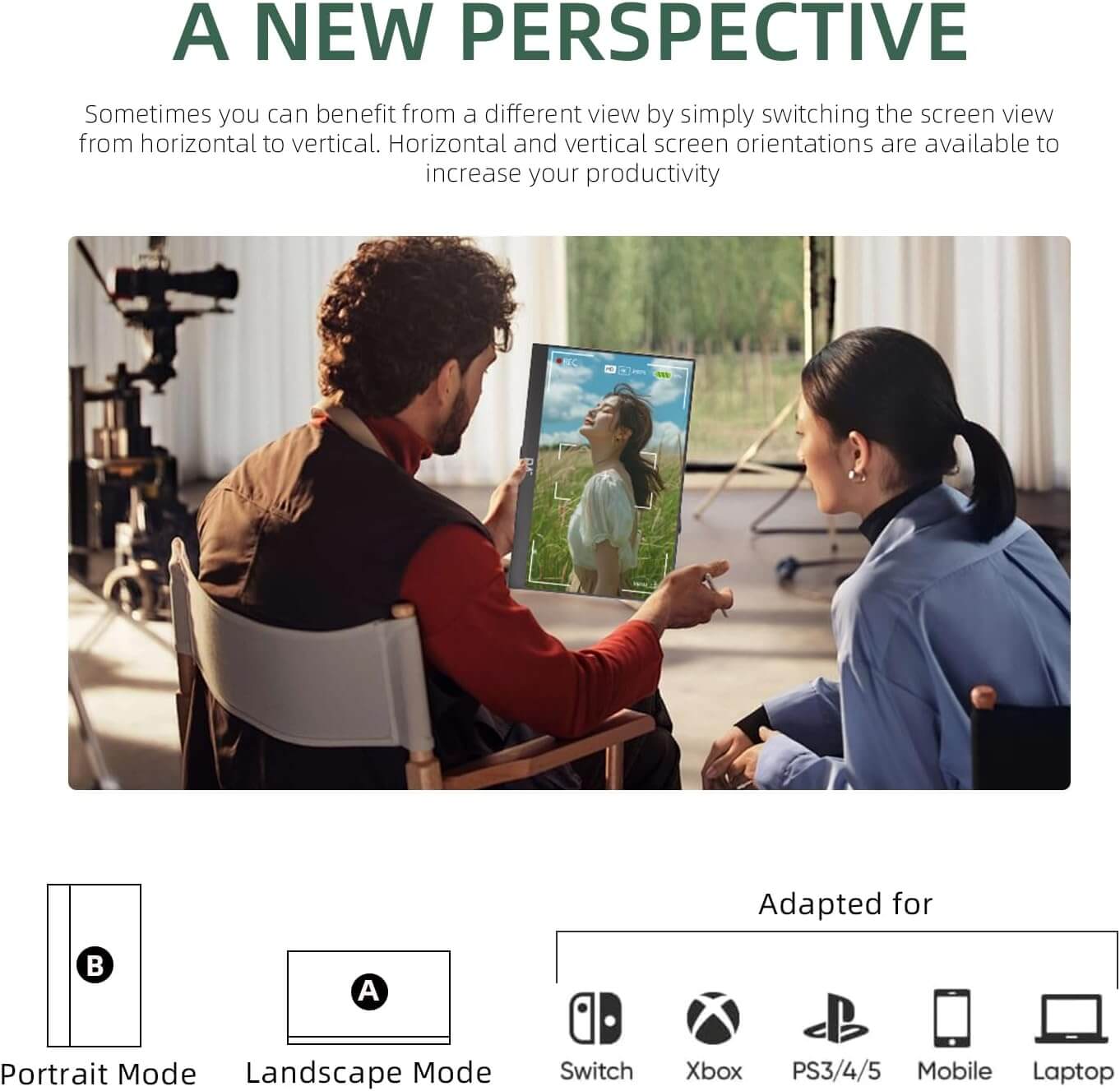 15.6 Inch Wireless Display Portable Monitor - Smart Gizmo Tech