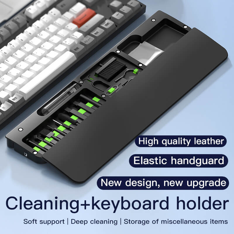 Keyboard Wrist Rest Pad with Cleaning Tool Kit