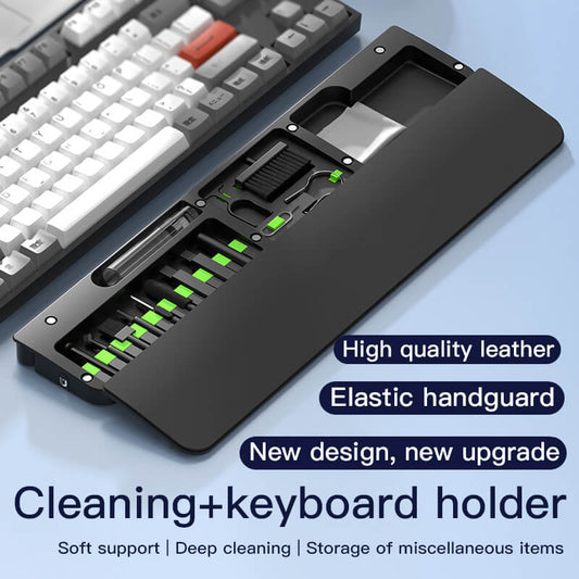 Keyboard Wrist Rest Pad with Cleaning Tool Kit